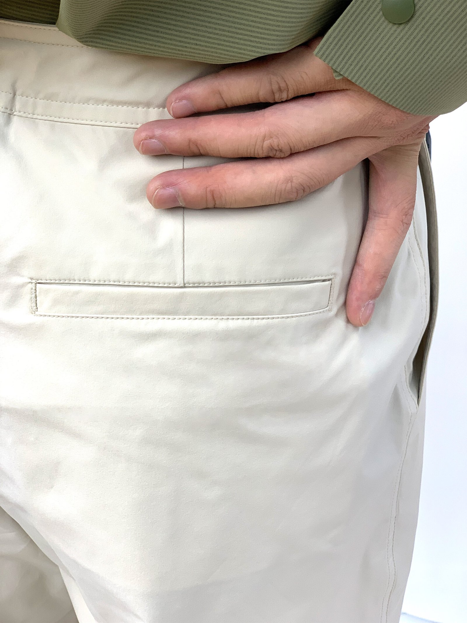 Men's Loose Cargo Parachute Pants with Adjustable Drawstrings - Image 4